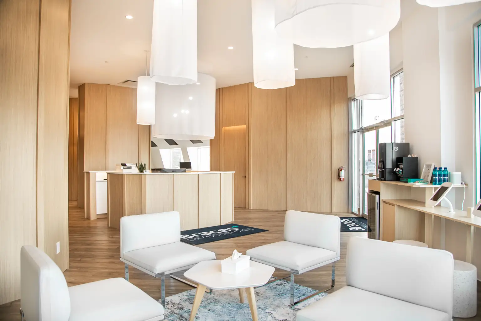 Cozy waiting area room
